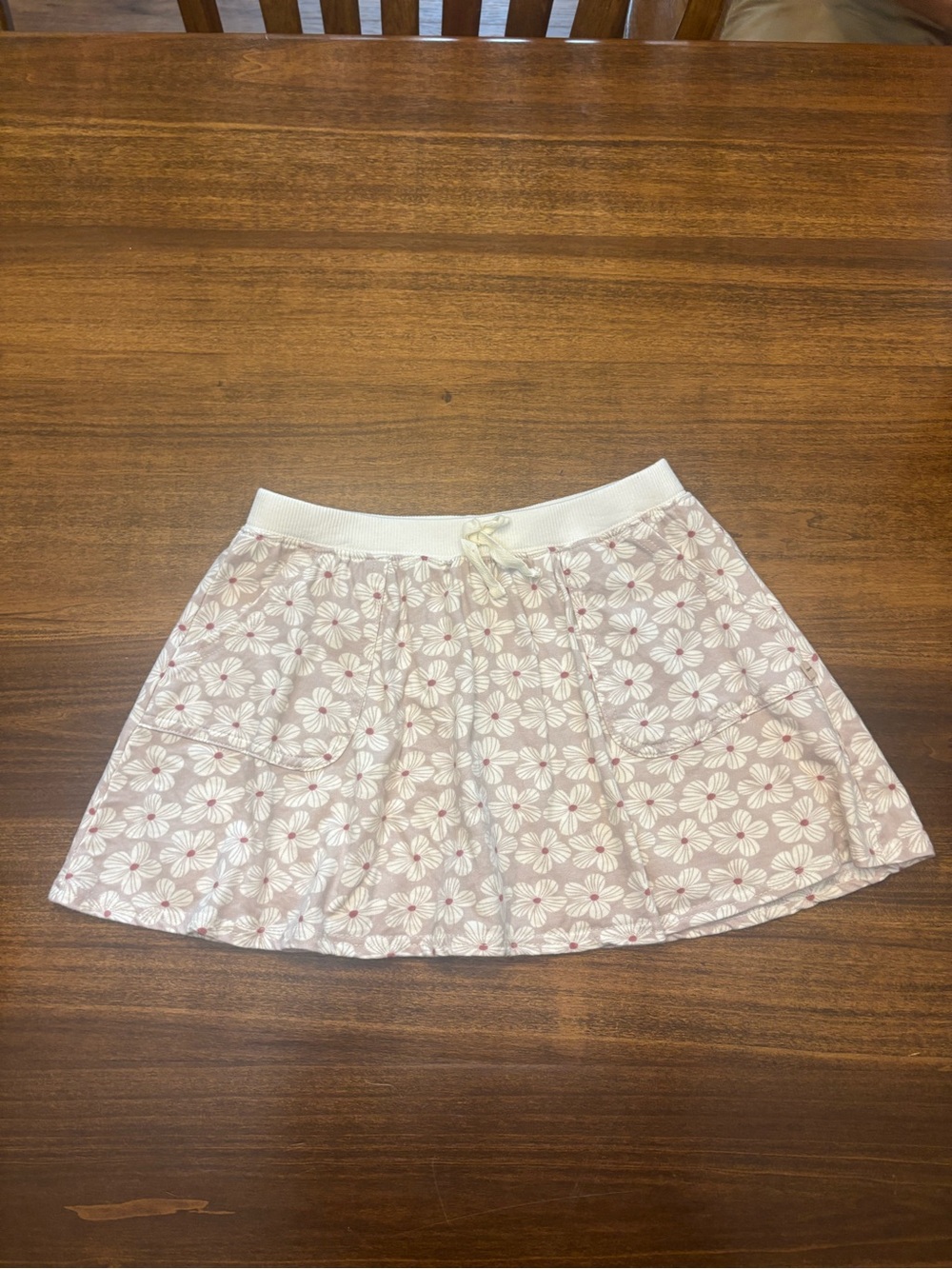 Bear paw Floral A-Line girls Skirt size 10/12